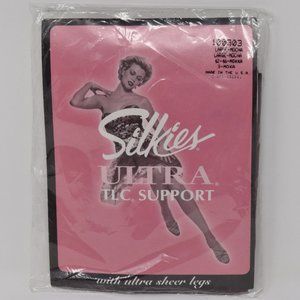 Silkies Ultra TLC Support Pantyhose Large Mocha